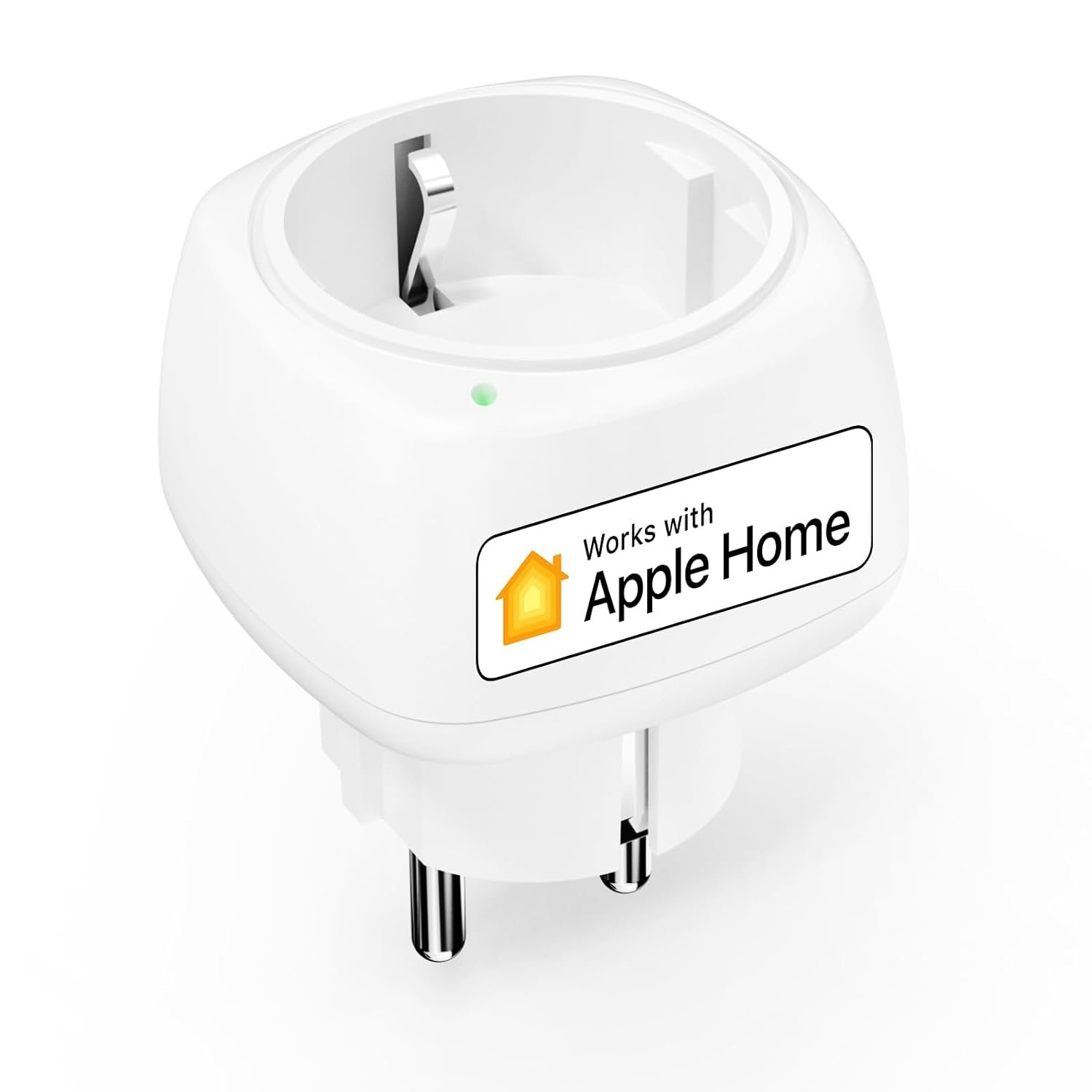 meross Mini enchufe inteligente compatible con Apple HomeKit, Siri, Alexa,  control de aplicaciones, temporizador, 15A y Wi-Fi confiable, no necesita