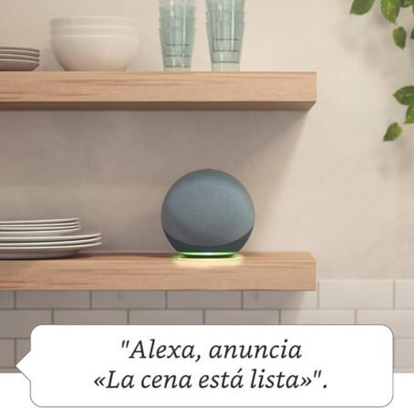 Amazon Echo (4.ª generación) | Altavoz inteligente wifi y Bluetooth con Alexa, controlador de Hogar digital y sonido Dolby de gran calidad | Antracita - Conecta Tu Hogar